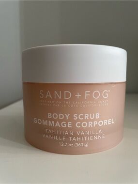 NWT SAND + FOG Tahitian Vanilla Body Scrub — 12.7 OZ/ 360 G